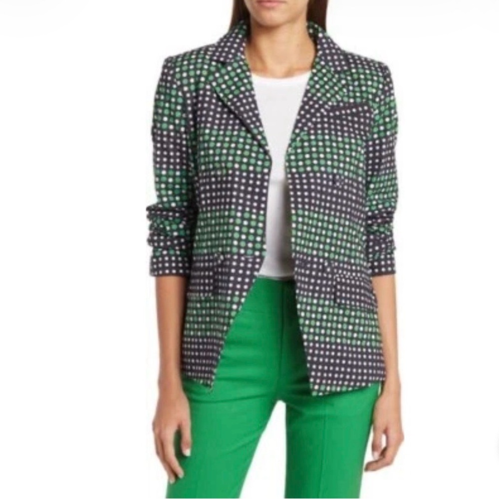 Walter Baker Jordana Dot Print Blazer in the color scheme "Dot Mirage".